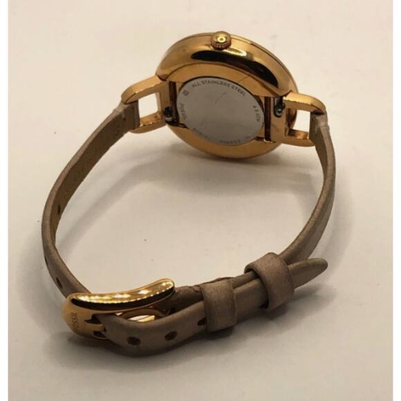 Fossil ES4402 Annette Three-Hand Blush Leather Watch - Picture 7 of 7